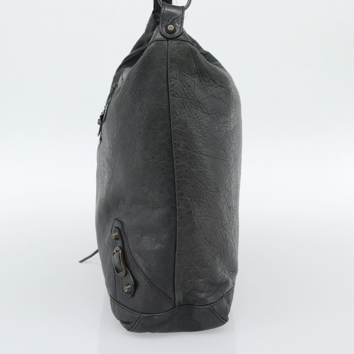 Balenciaga Giant Studs Day Hobo Leather Groen