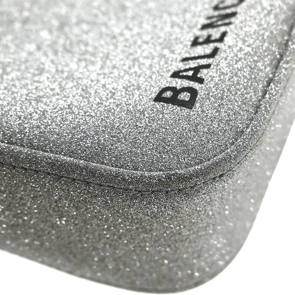 Balenciaga Triangle Leather Medium Zilver