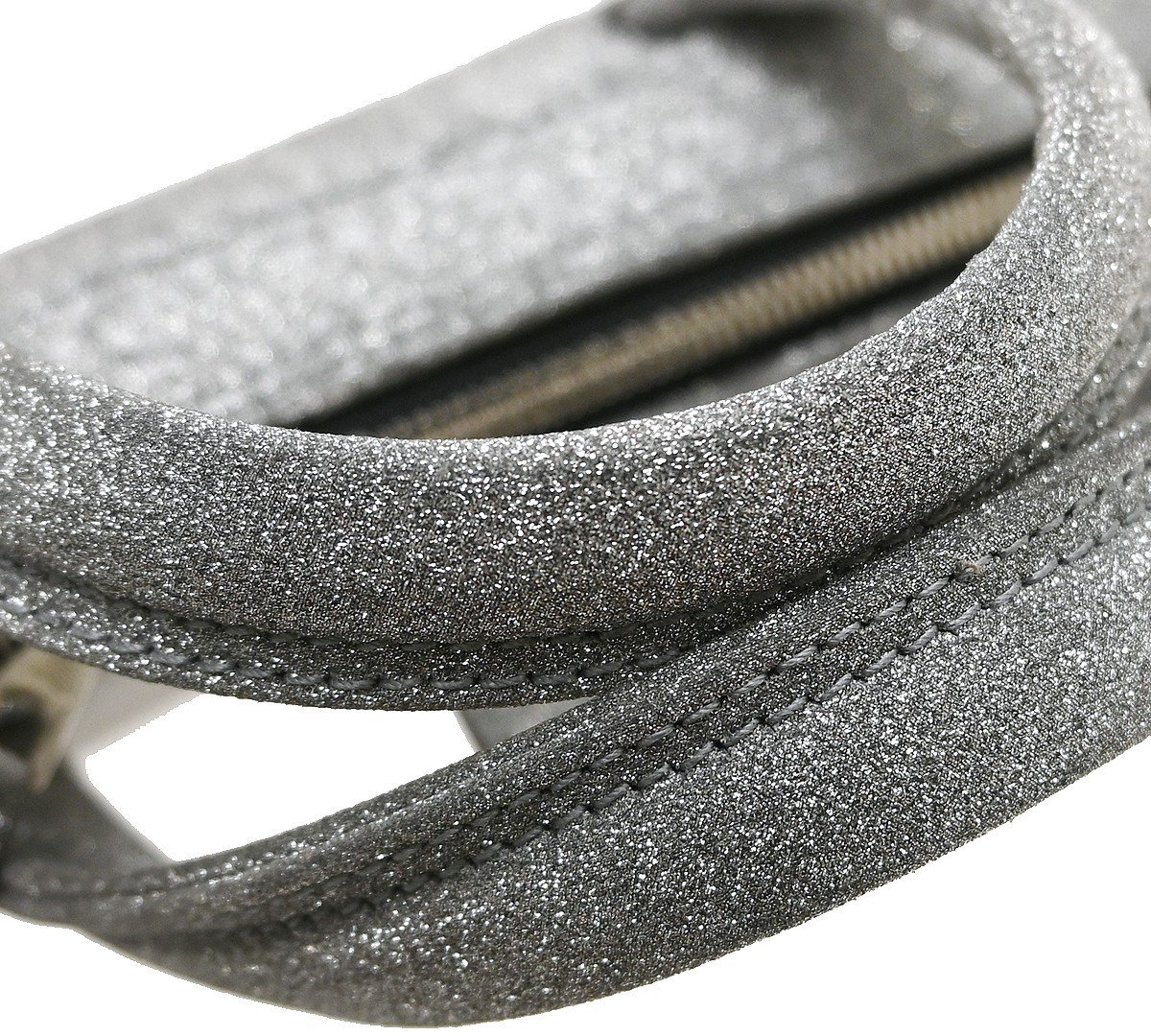 Balenciaga Triangle Leather Medium Zilver