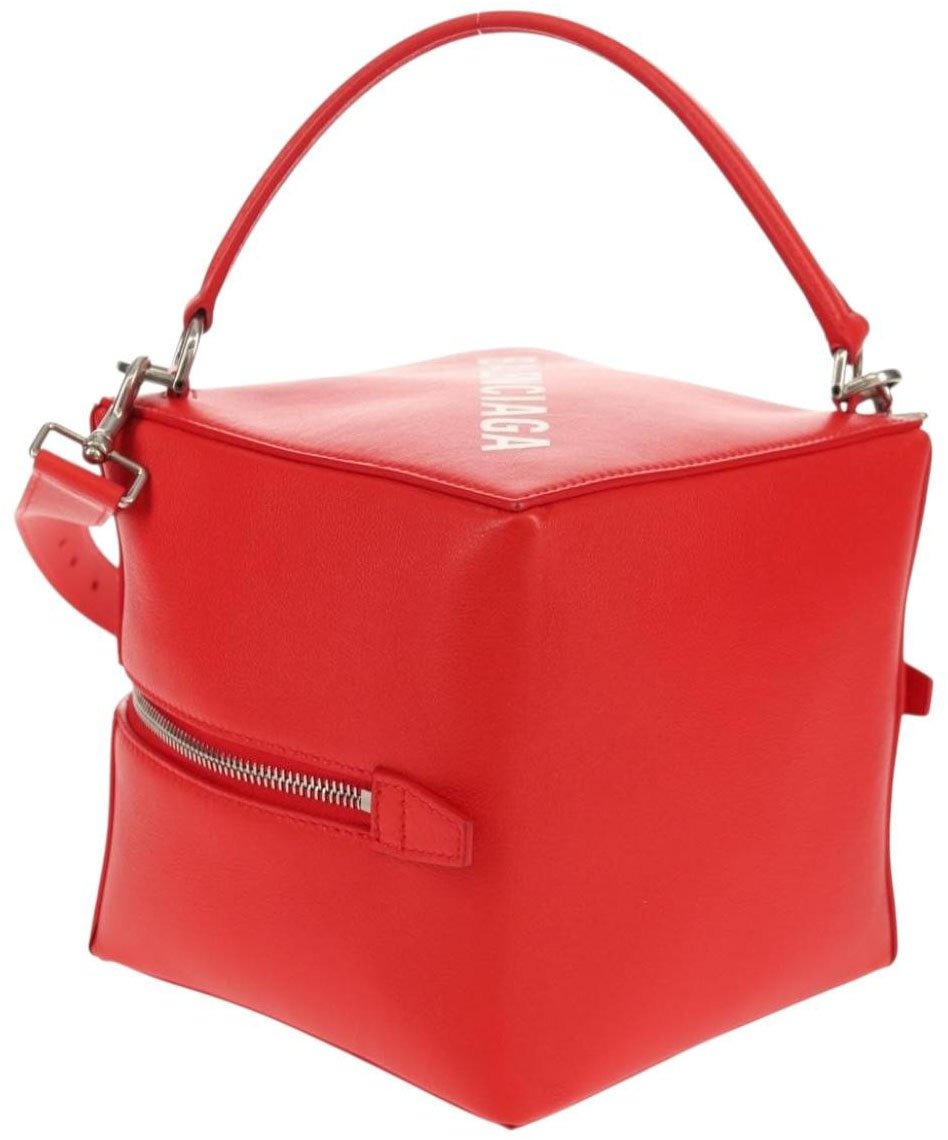 Balenciaga Balenciaga 4x4 Bag Leather Small Rood