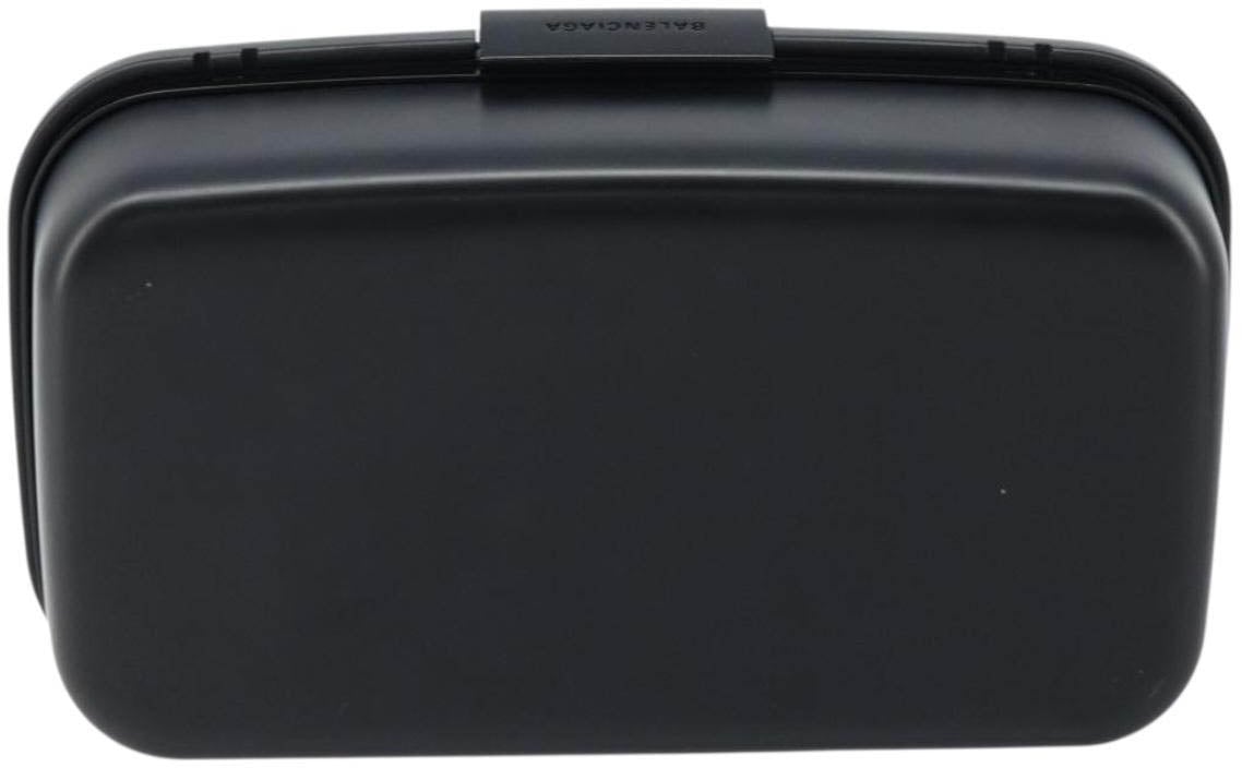 Balenciaga Logo Lunch Box Bag Plastic Zwart