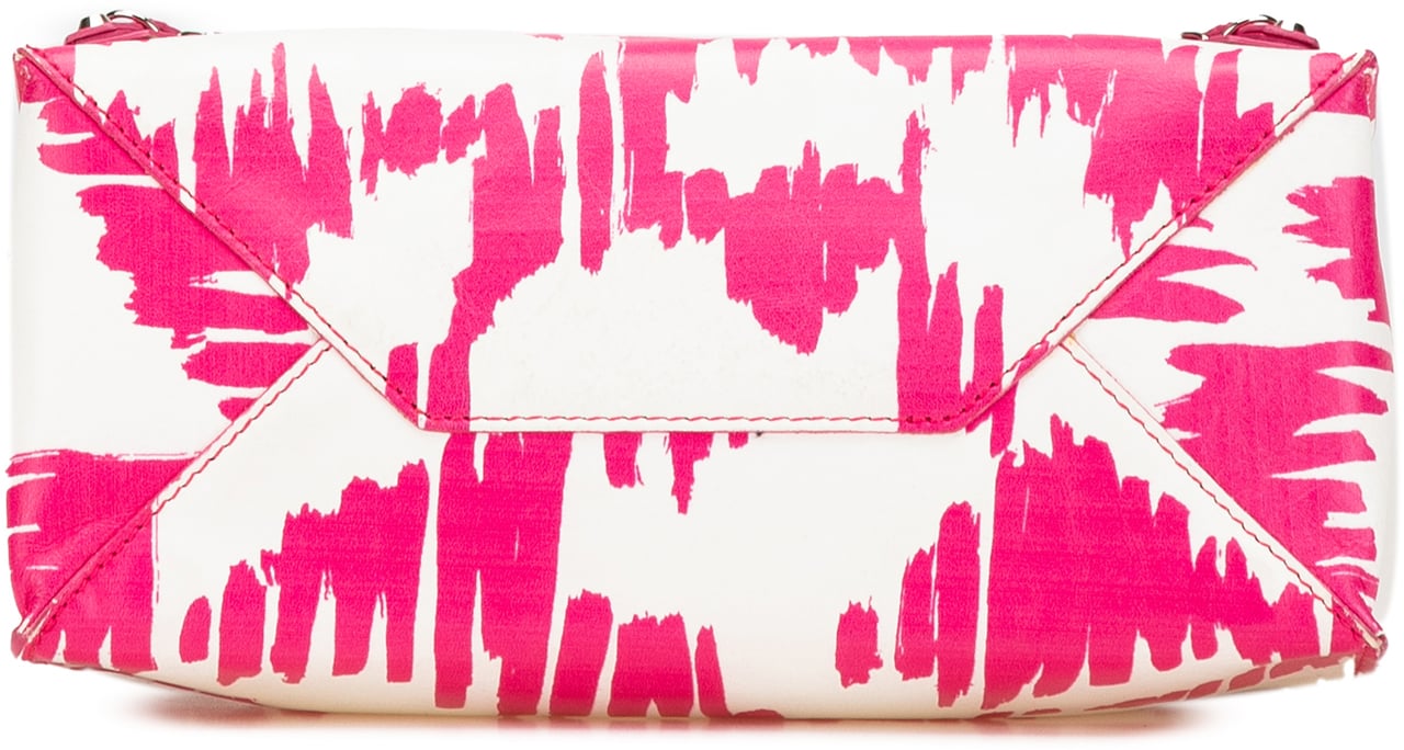 Balenciaga Mini Leather Papier A4 Satchel Roze