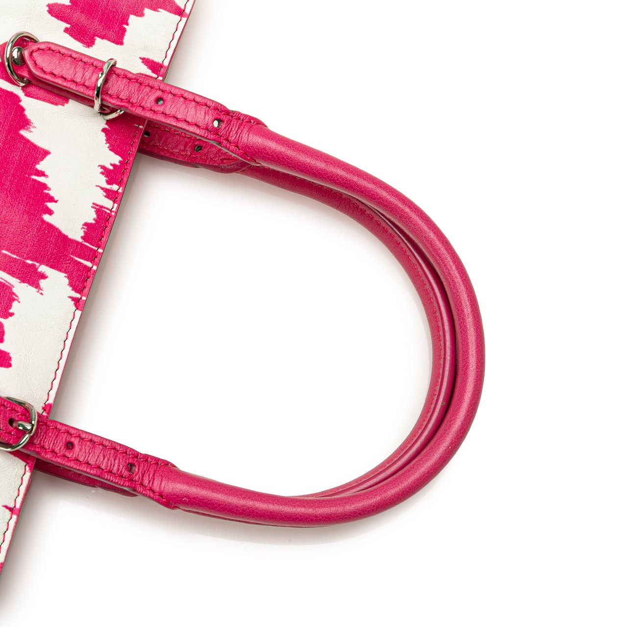 Balenciaga Mini Leather Papier A4 Satchel Roze