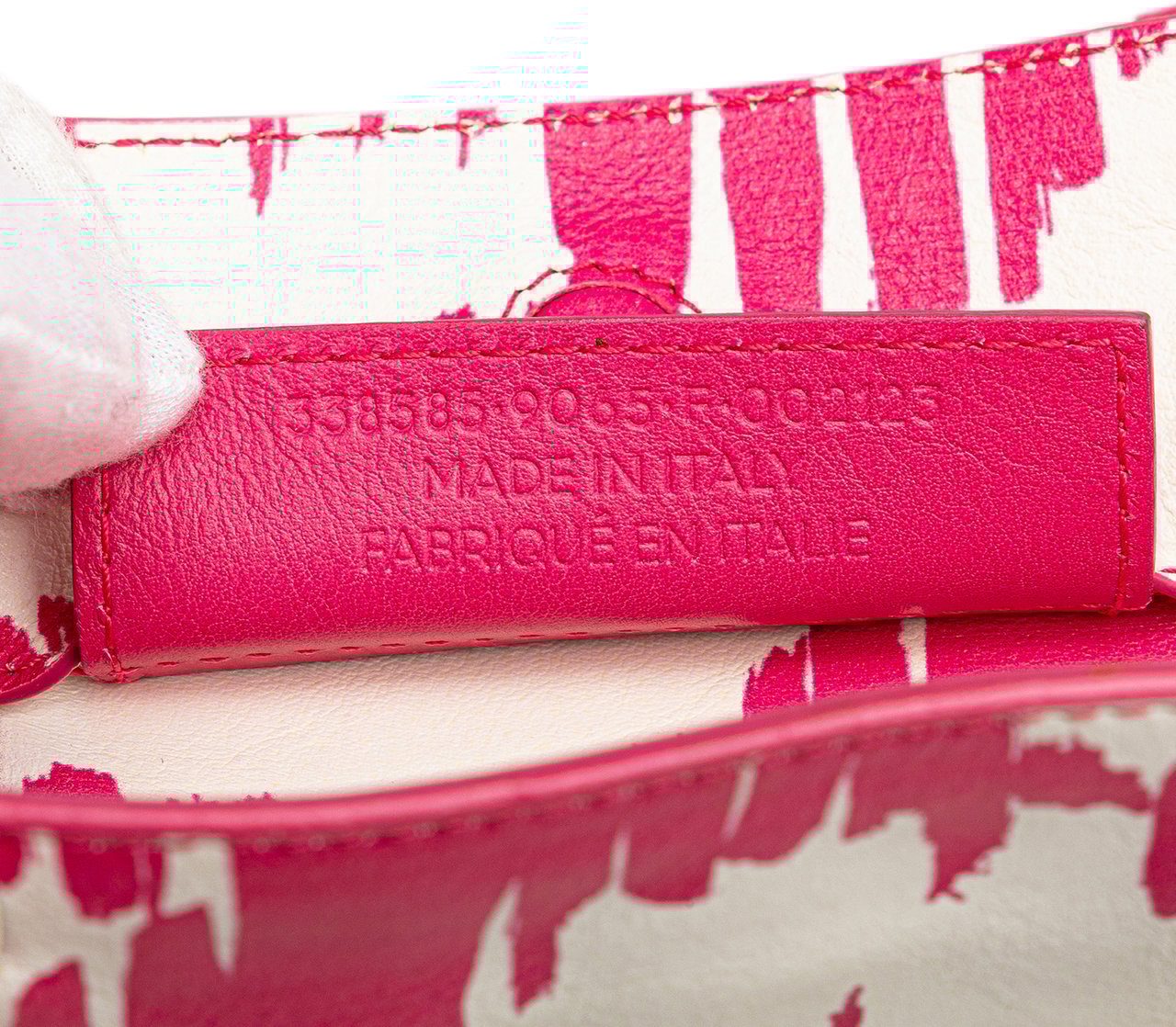 Balenciaga Mini Leather Papier A4 Satchel Roze