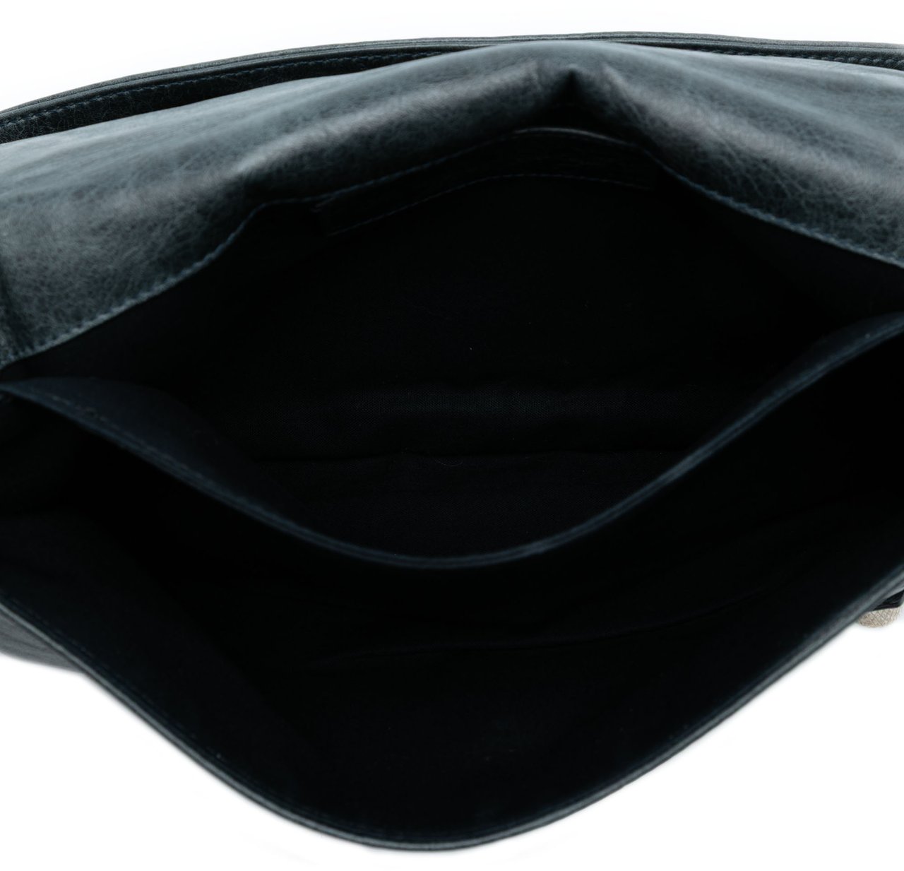 Balenciaga Lambskin Motocross Giant 21 Envelope Clutch Groen