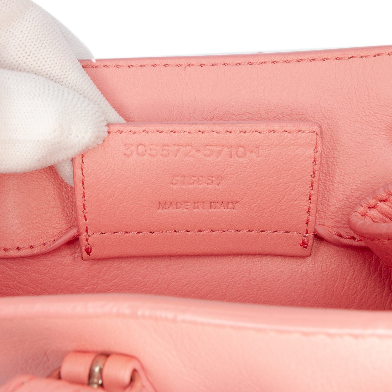 Balenciaga Mini Leather Papier A4 Zip Around Tote Roze