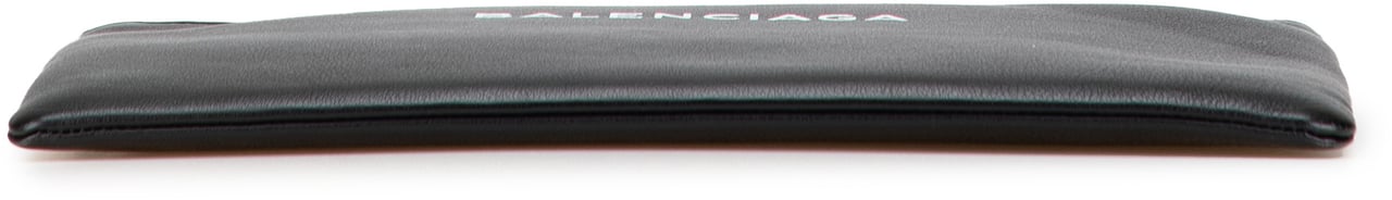 Balenciaga Leather Everyday Clutch Zwart