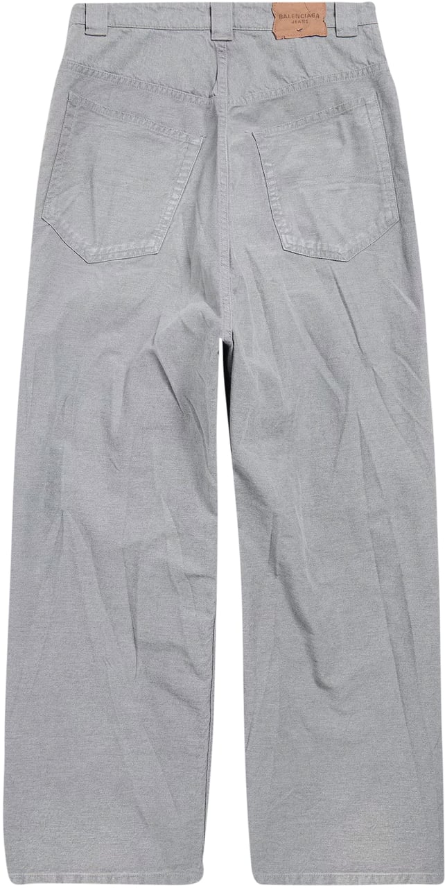 Balenciaga TROMPE L'OEIL OVERSIZED BAGGY PANTS Grijs