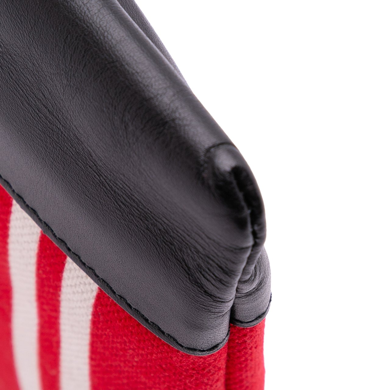 Balenciaga M Canvas Navy Clip Clutch Rood