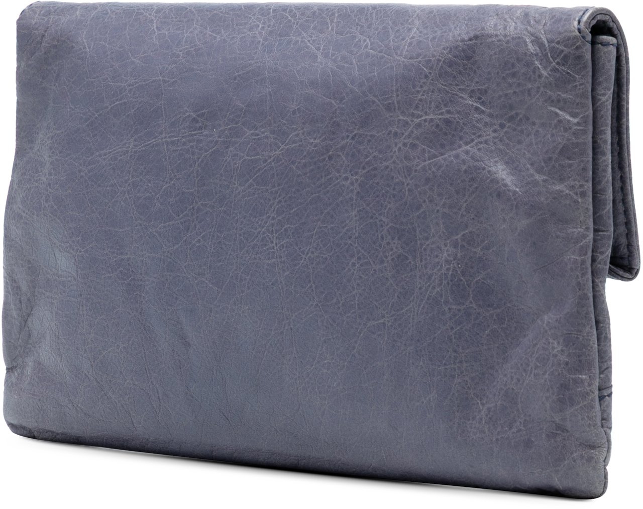 Balenciaga Lambskin Motocross Giant 12 Envelope Clutch Paars