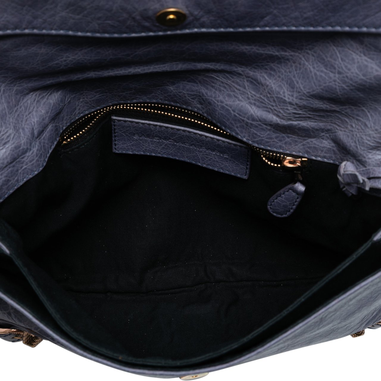 Balenciaga Lambskin Motocross Giant 12 Envelope Clutch Paars