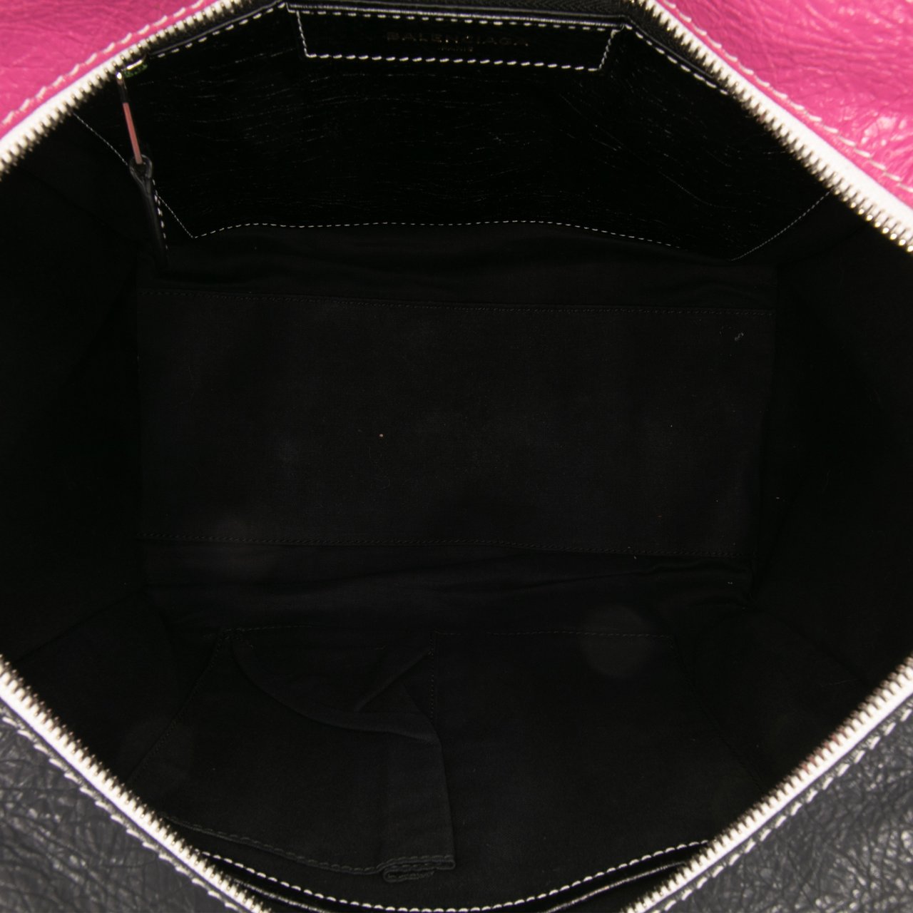 Balenciaga S Lambskin Bazar Shopper Satchel Roze