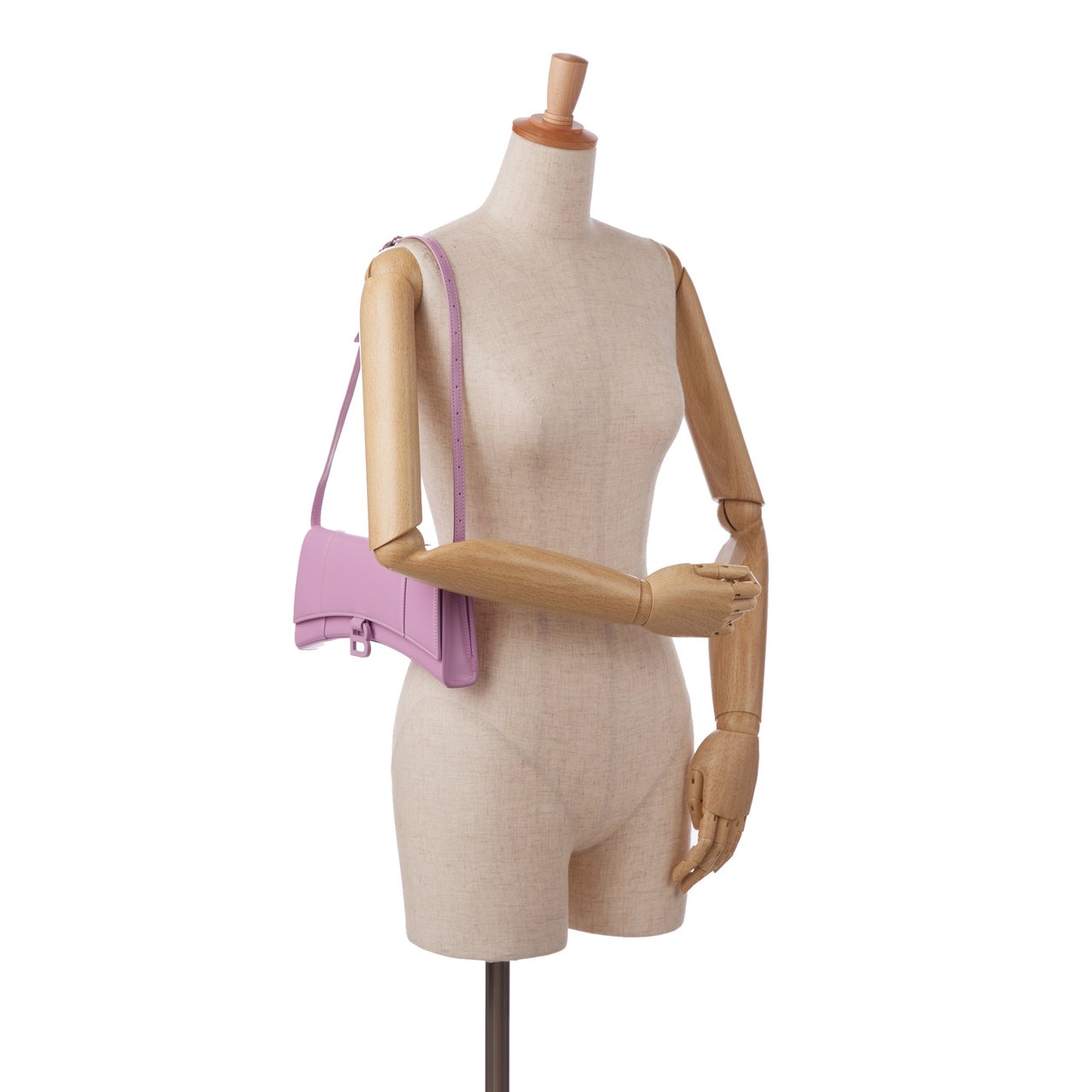 Balenciaga Hourglass Stretch Roze