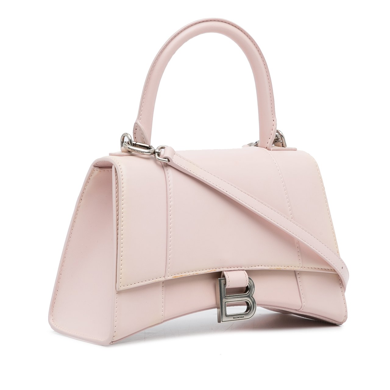 Balenciaga Hourglass S Satchel Roze
