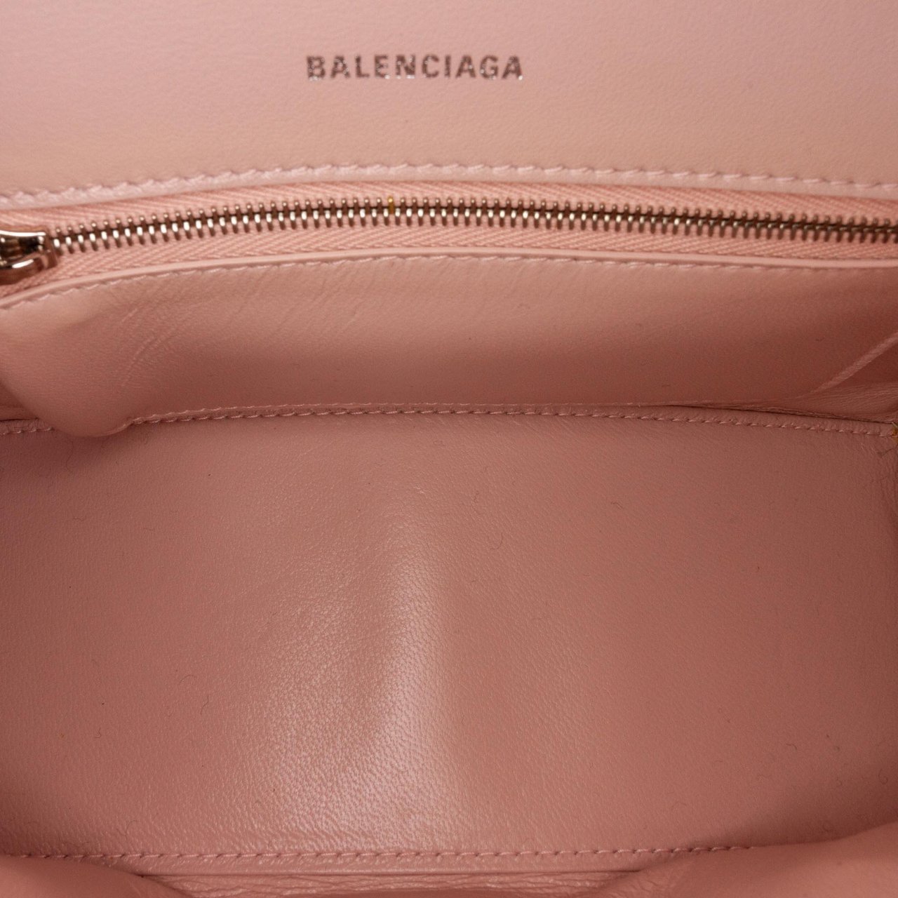 Balenciaga Hourglass S Satchel Roze