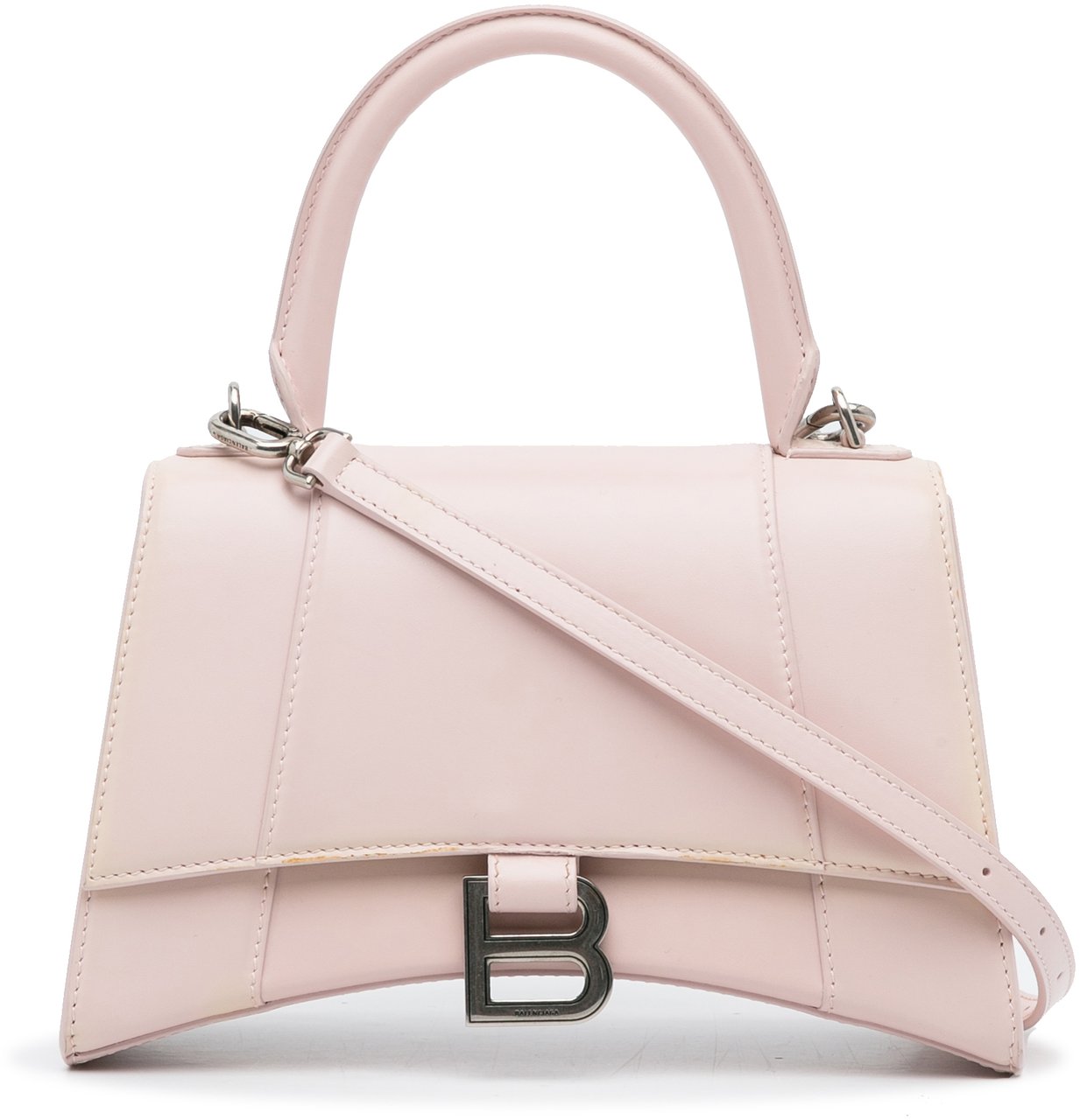 Balenciaga Hourglass S Satchel Roze