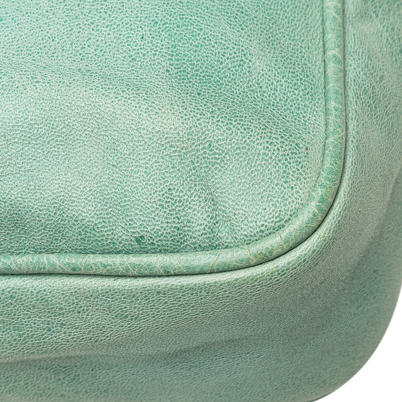 Balenciaga Lambskin Motocross Classic Hip Pochette Blauw