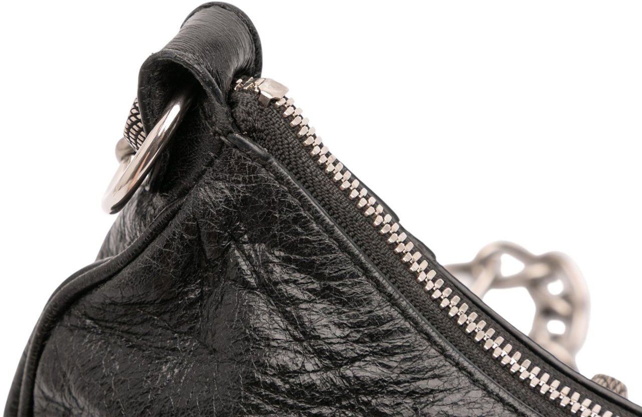 Balenciaga Lambskin Motocross Le Cagole XS Zwart