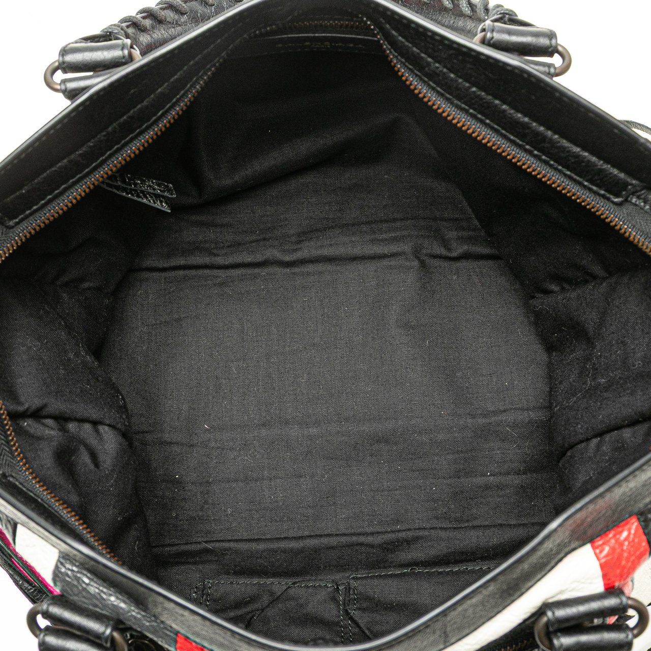 Balenciaga Lambskin Motocross Arena Multicolore Classic City Satchel Roze
