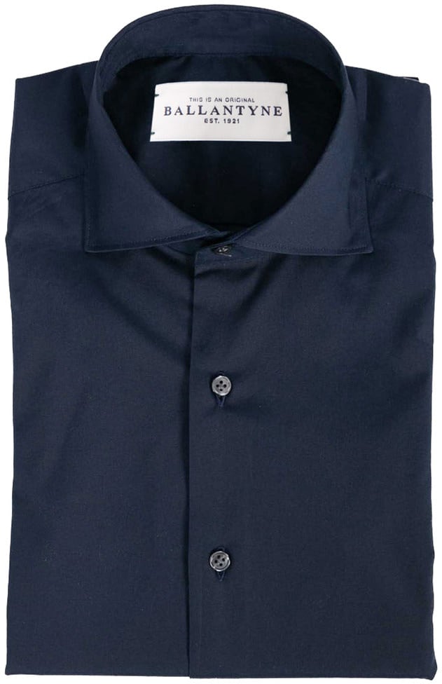 Ballantyne ballantyne - Shirts - cam100c-506se-blu Blauw