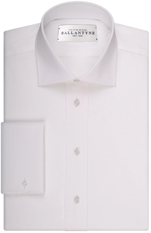 Ballantyne Ballantyne Cotton Shirt White Wit