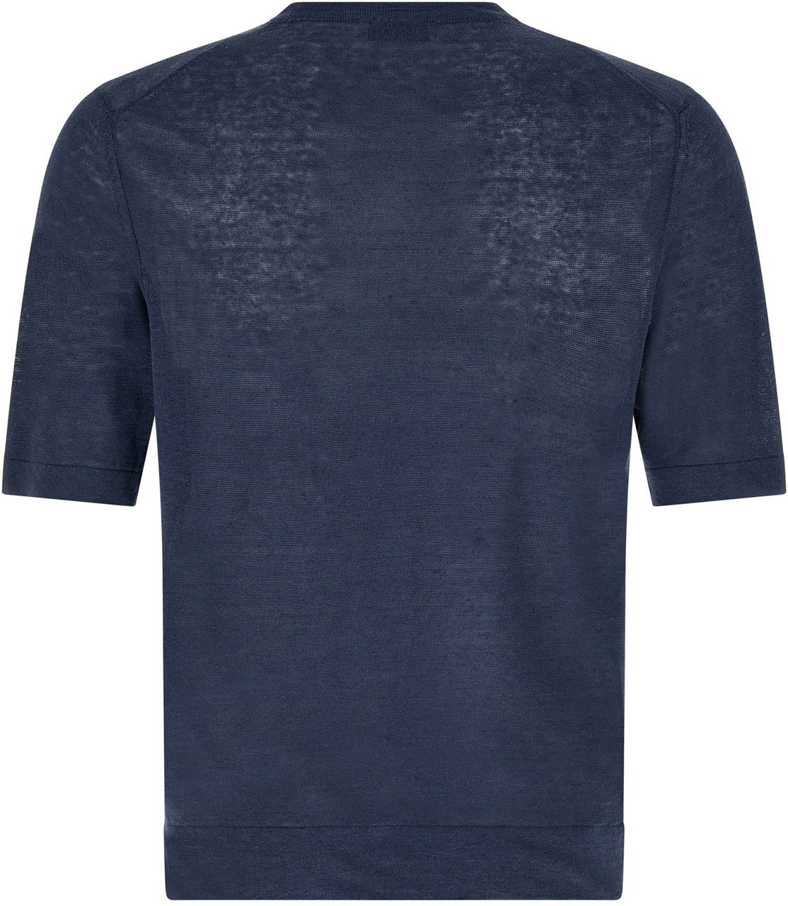 Ballantyne Blue Linen T-Shirt Wit