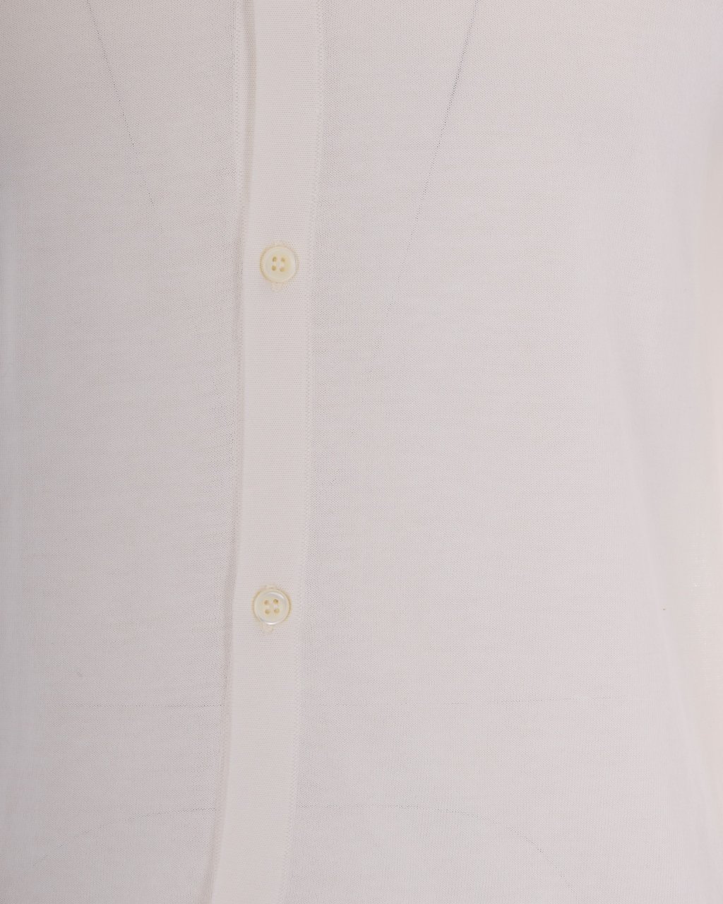 Ballantyne White Button-Up Shirt with Classic Collar and Smooth Finish Wit