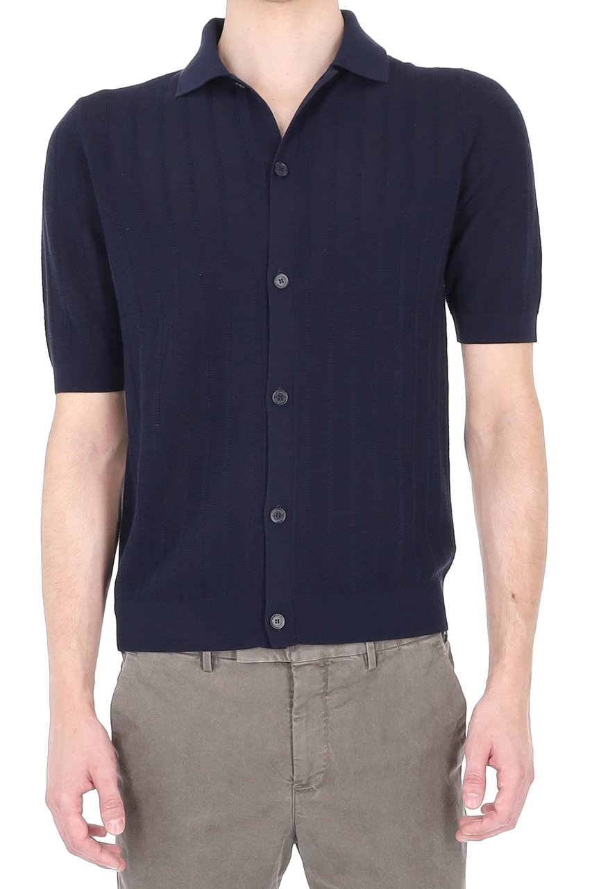 Ballantyne Cotton Polo Shirt Zwart
