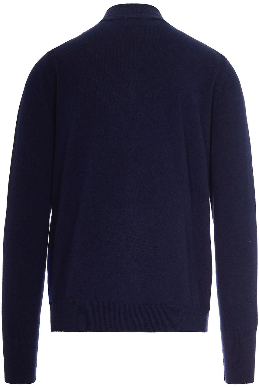 Ballantyne Sweaters Blunavyelecbluebluetantrblack Blauw