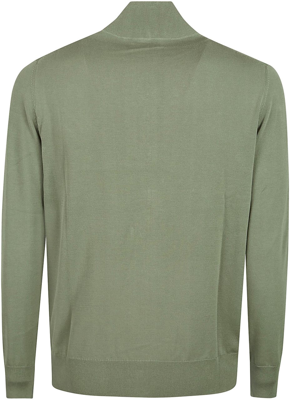 Ballantyne Plain Zipped Caridgan Divers