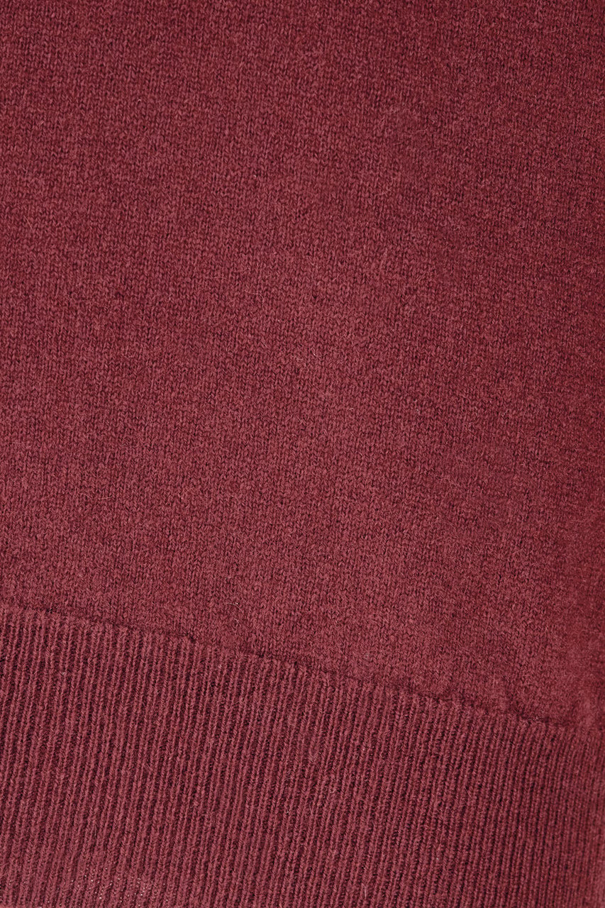 Ballantyne Red cashmere sweater Rood
