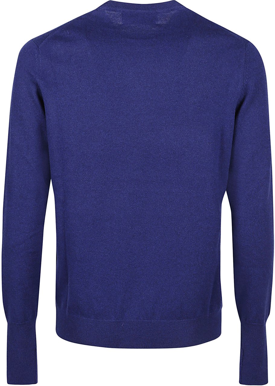 Ballantyne Plain Sweater Pink & Purple Roze