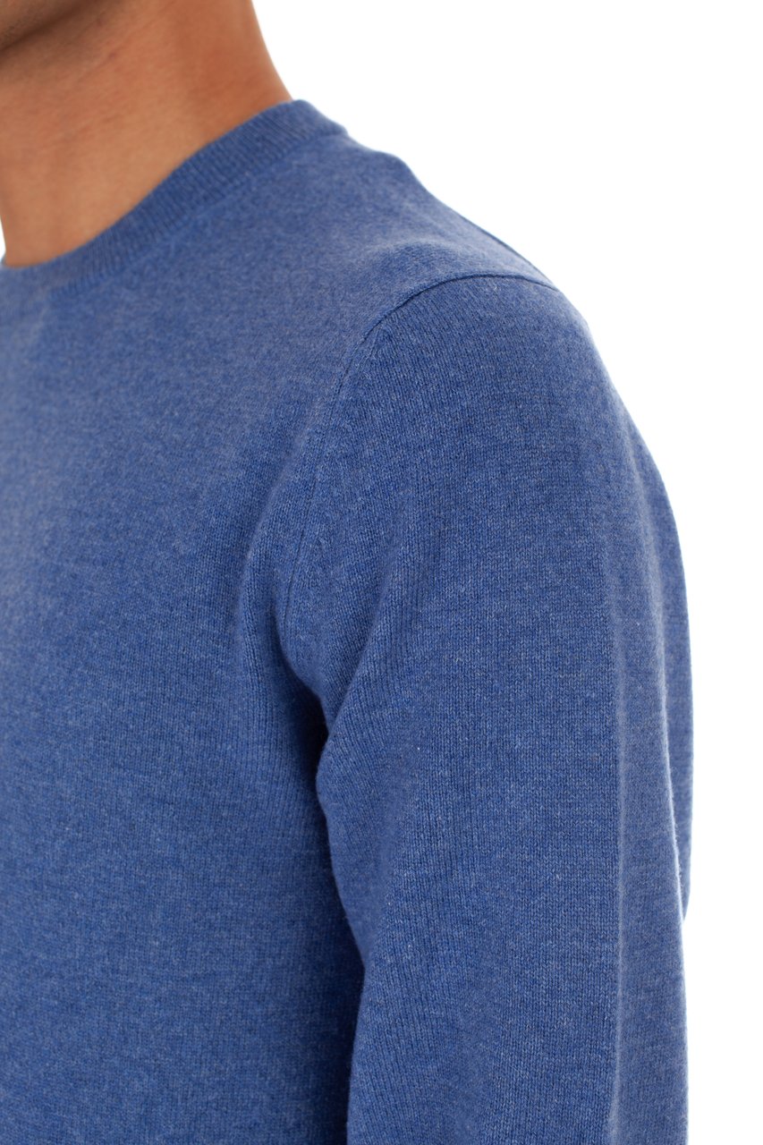 Ballantyne Cashmere Crewneck Sweater Neutraal