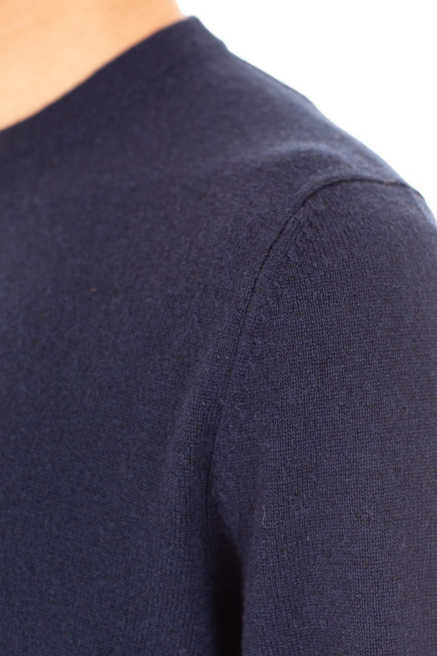 Ballantyne Cashmere Crewneck Sweater Zwart