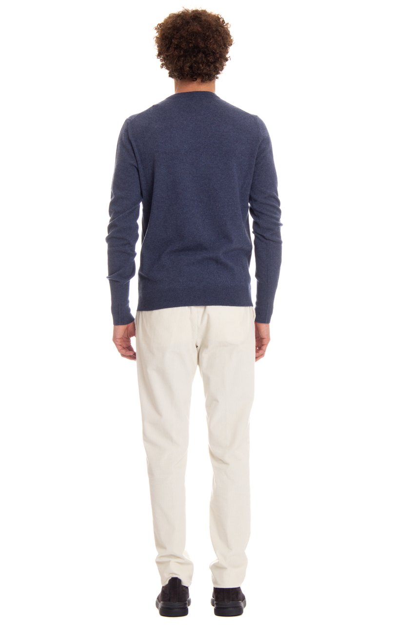 Ballantyne Cashmere Crewneck Sweater Grijs