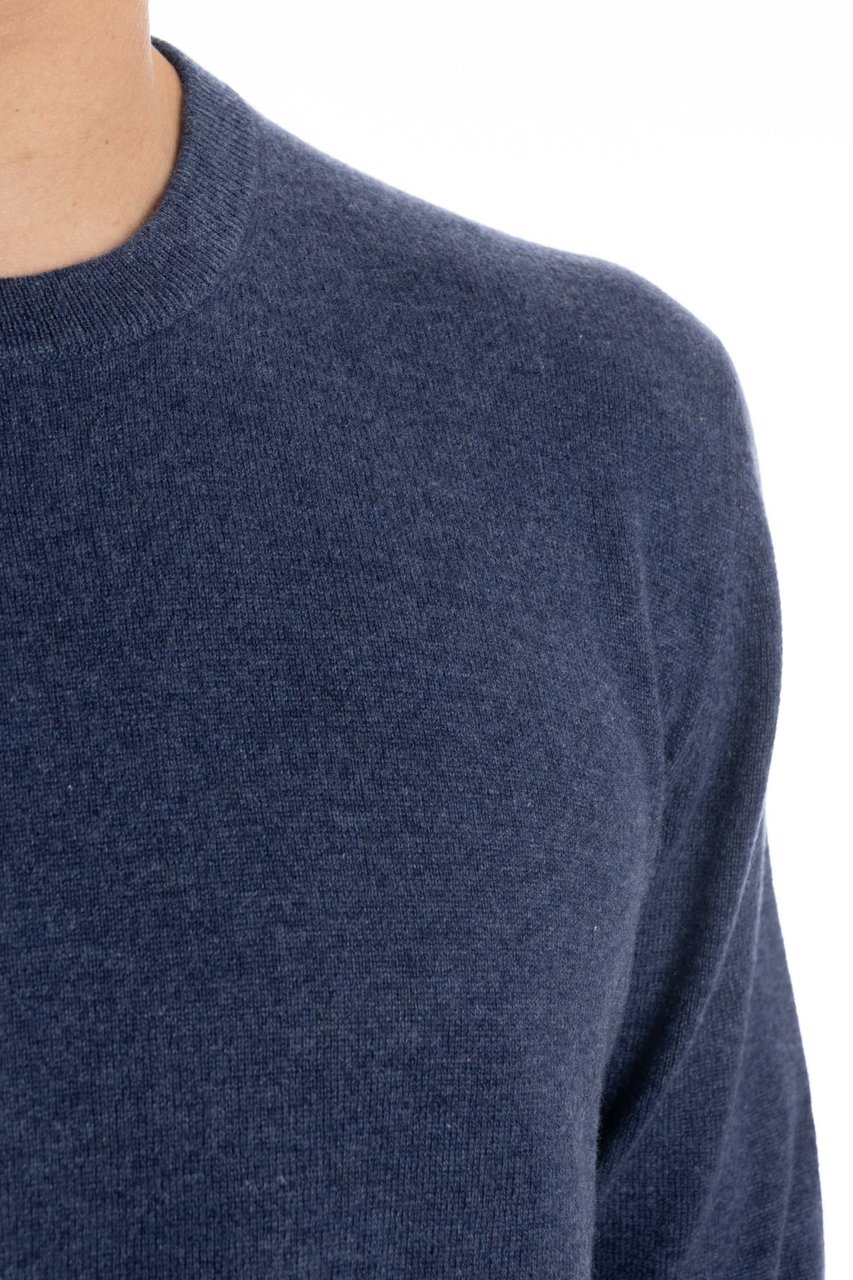 Ballantyne Cashmere Crewneck Sweater Grijs