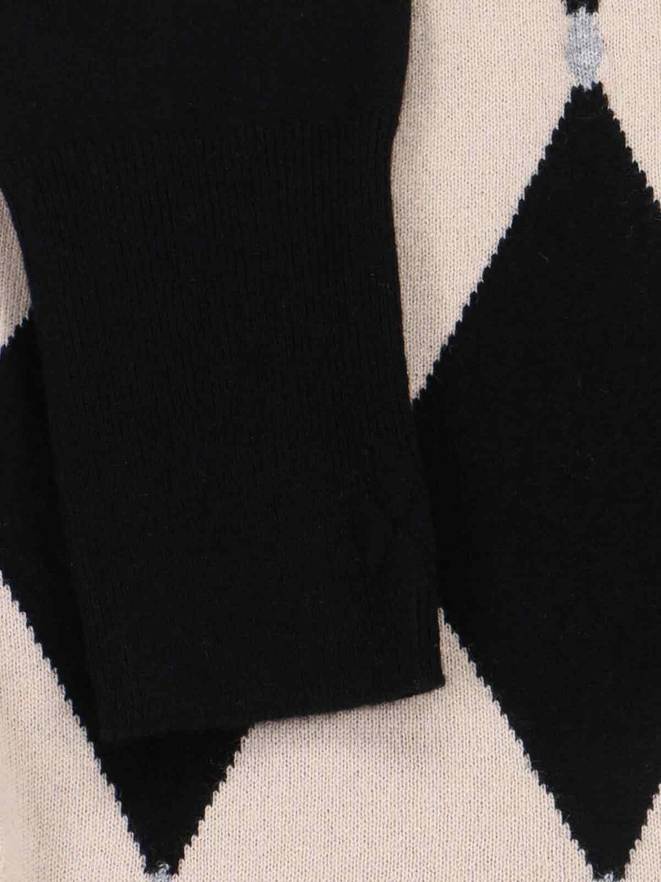 Ballantyne Cashmere Sweater, Black, Crew Neck, Long Sleeves Divers