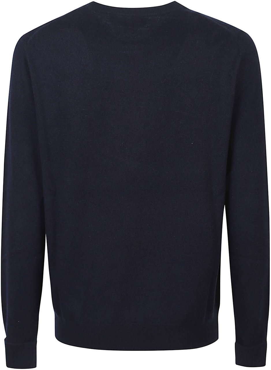Ballantyne New Diamond Sweater Blue Blauw