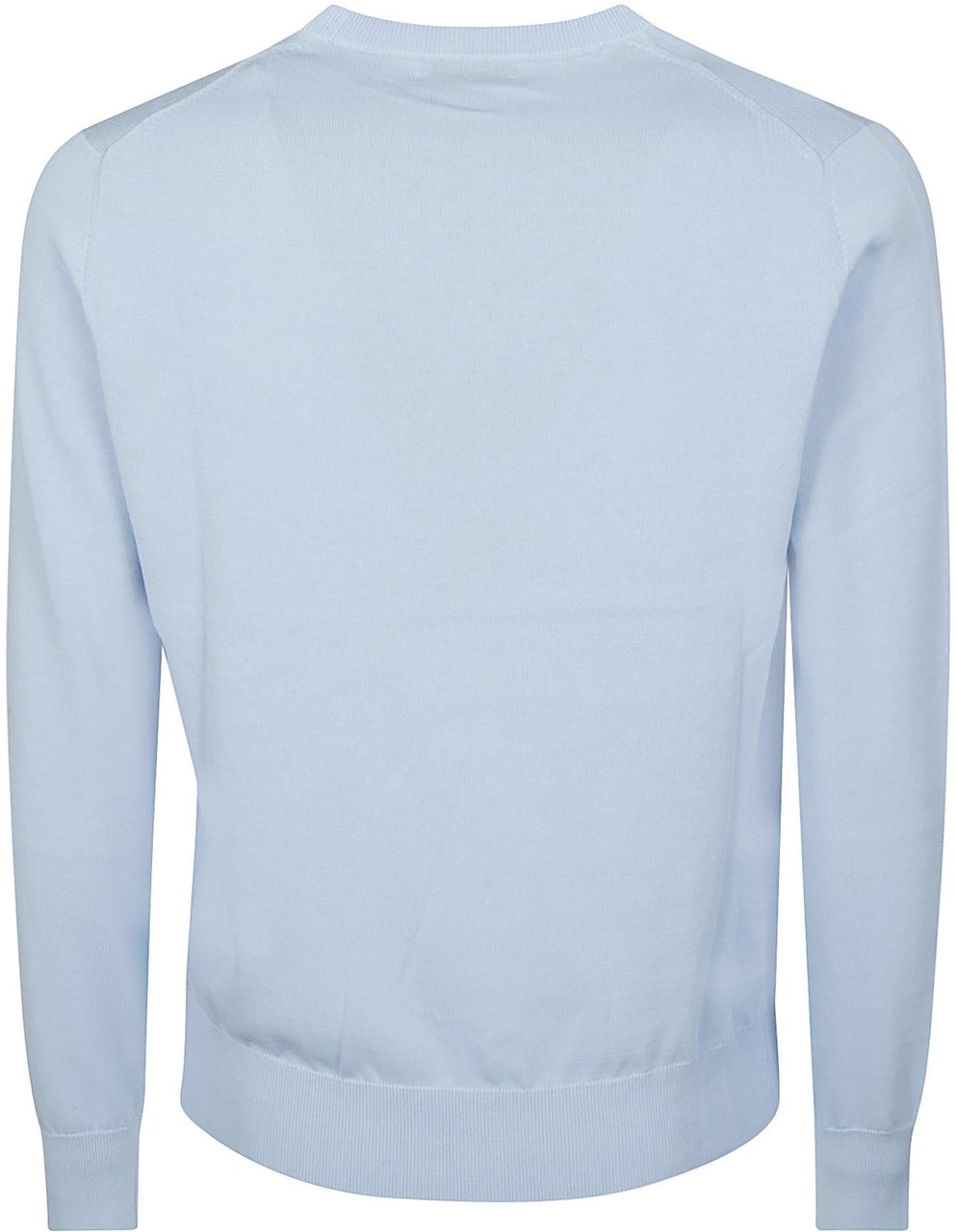 Ballantyne Plain Sweater Blue Blauw