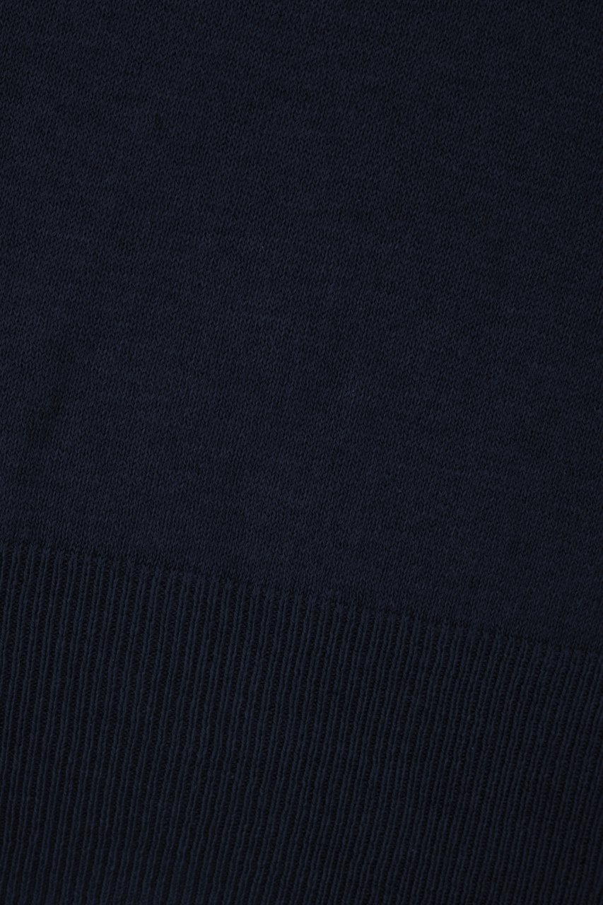 Ballantyne Ballantyne Midnight blue silk blend sweater Blauw