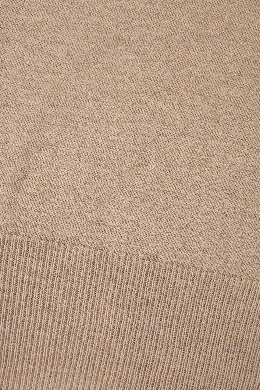 Ballantyne Ballantyne Camel silk blend sweater Bruin
