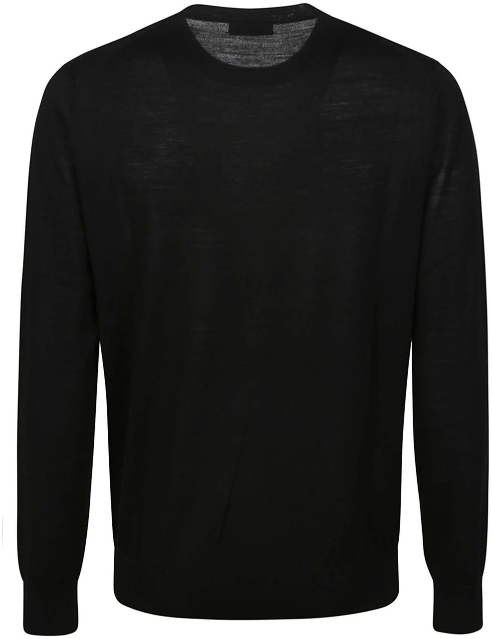 Ballantyne Plain Sweater Black Zwart