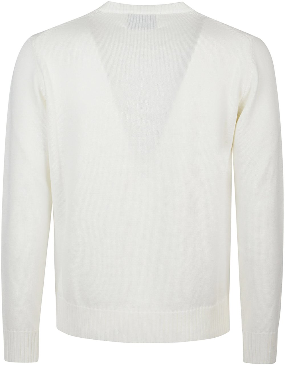 Ballantyne Plain Sweater White Wit
