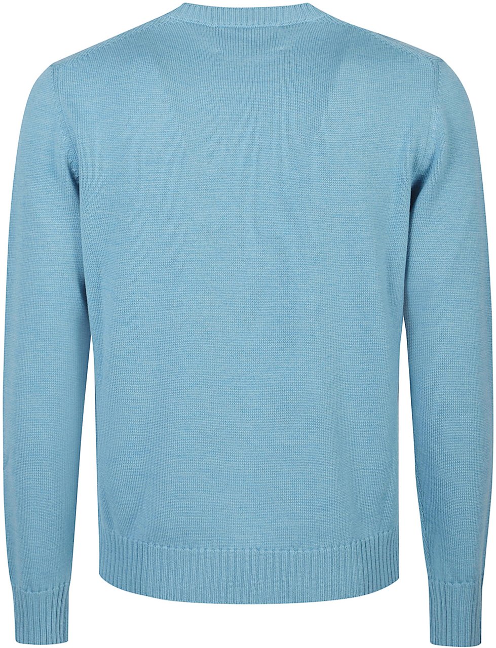 Ballantyne Plain Sweater Blue Blauw