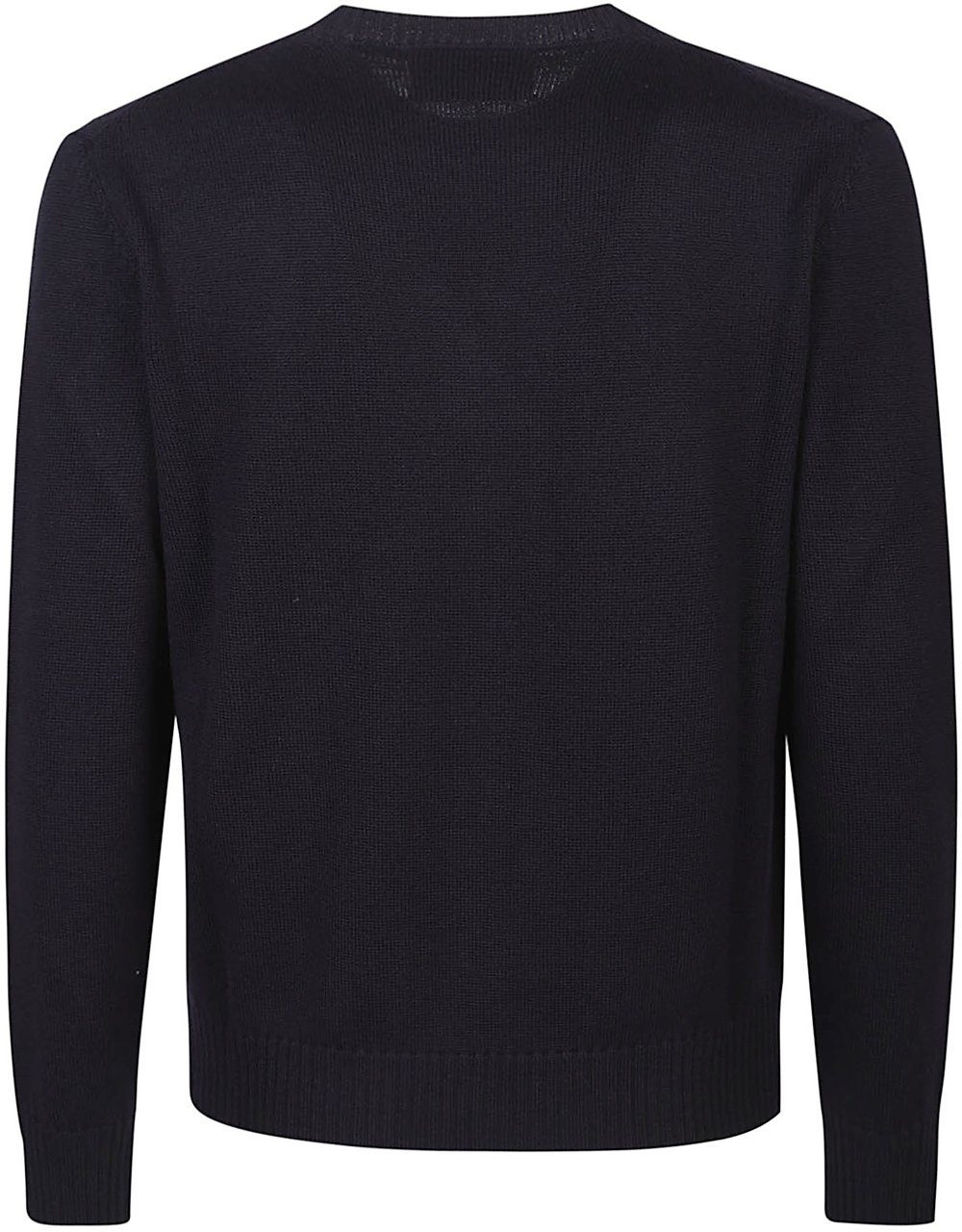 Ballantyne Plain Sweater Blue Blauw