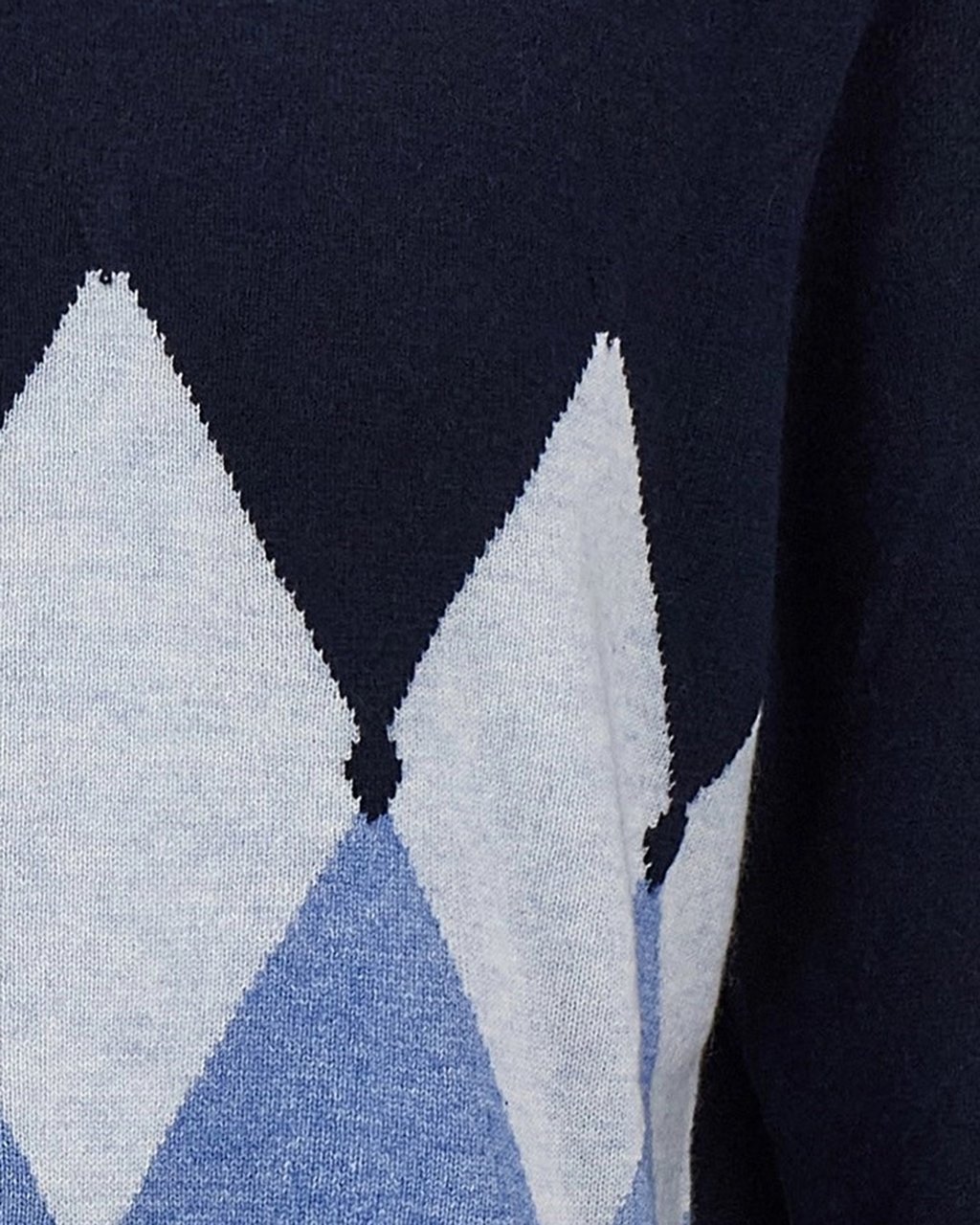 Ballantyne Sweaters Blunavybluetlbluheavlblu Blauw