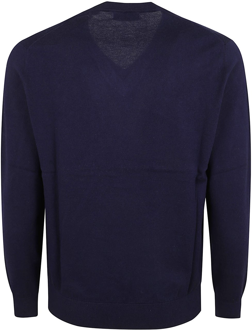 BALLANTYNE V NECK PULLOVER Lichtblauw