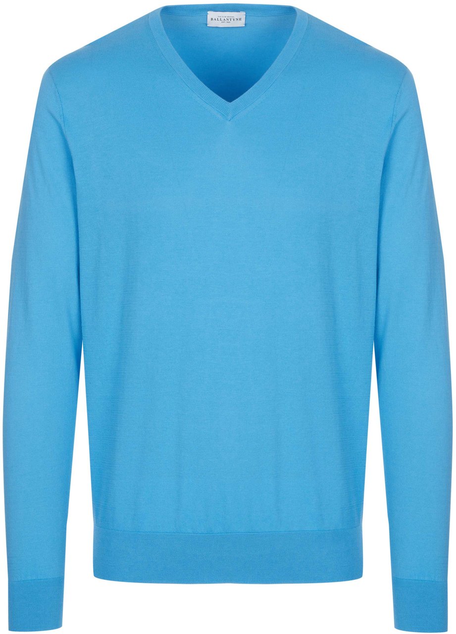 Ballantyne Pullover Lichtblauw