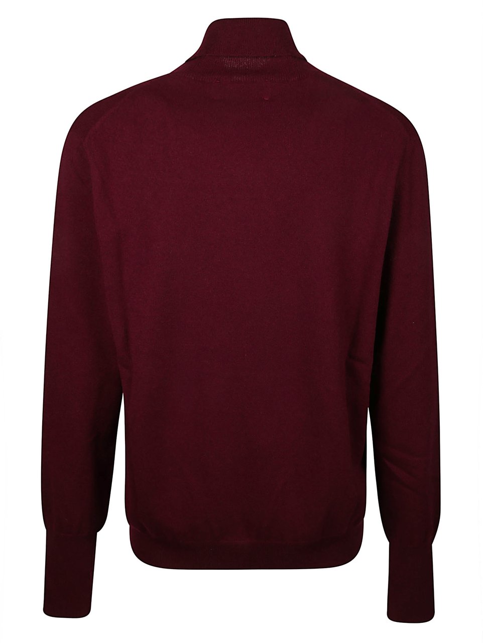 Ballantyne Plain Turtle Neck Sweater Red Rood