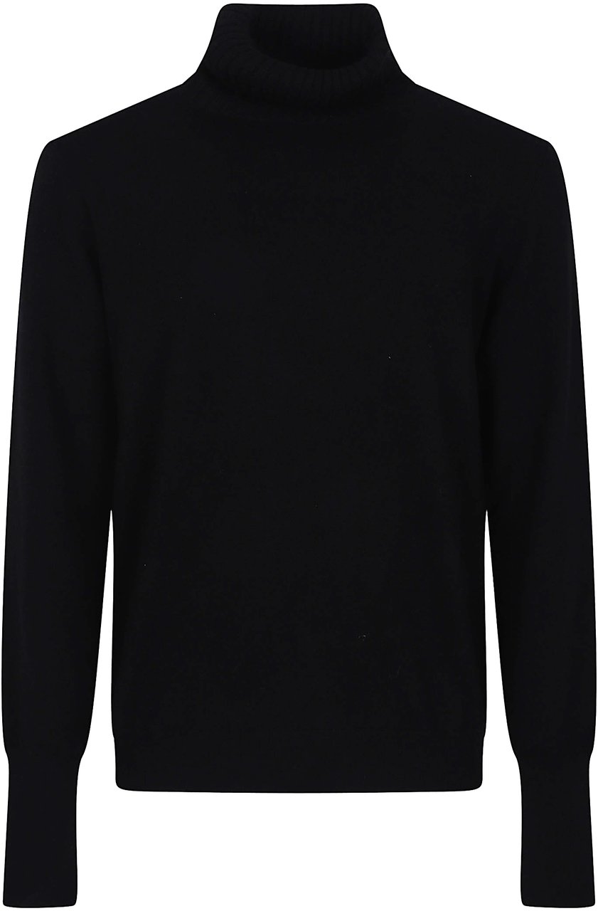 Ballantyne BALLANTYNE T NECK PULLOVER Zwart